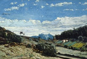 プロヴァンスの風景、1860